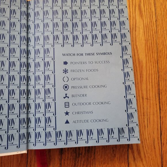 1975 Joy Of Cooking Cookbook Irma S Rombauer All Purpose Cooking Kitchen Dining - Picture 7 of 8